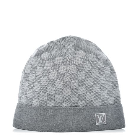 louis vuitton beanie old season|Louis Vuitton damier beanie.